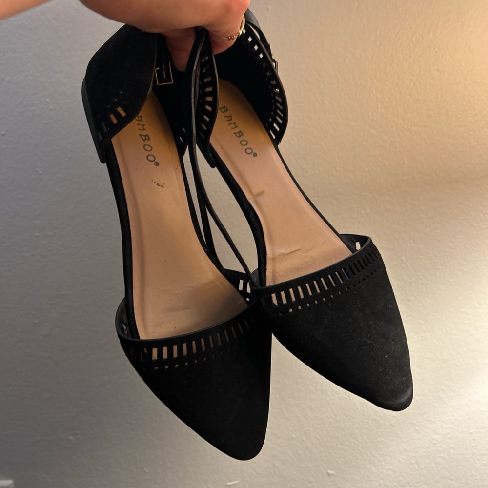 Black flats
